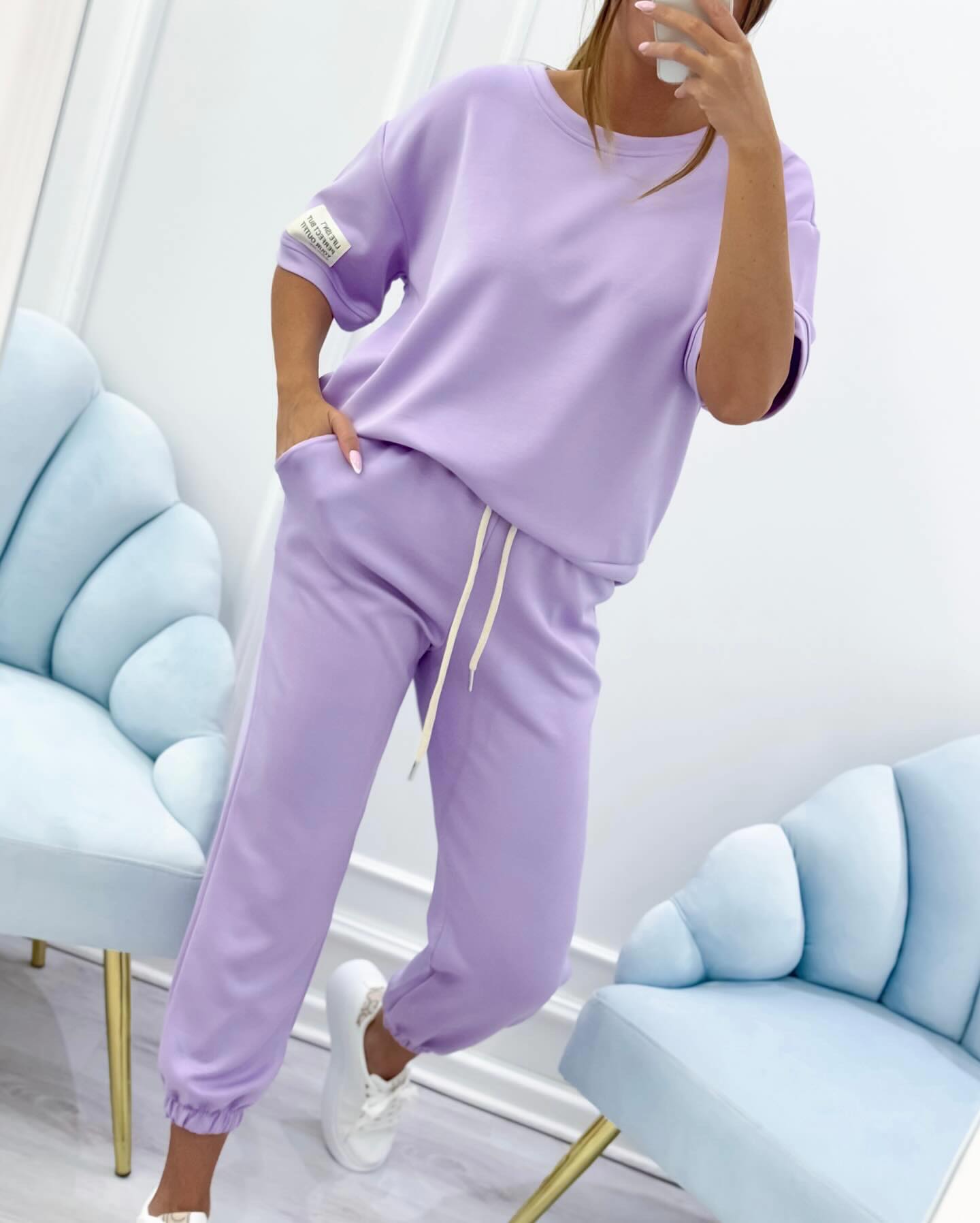 Sarah | Cozy & Vibrant Two-Piece Outfit