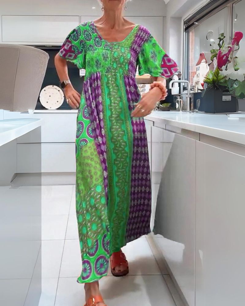Elise | Vibrant Boho Dress