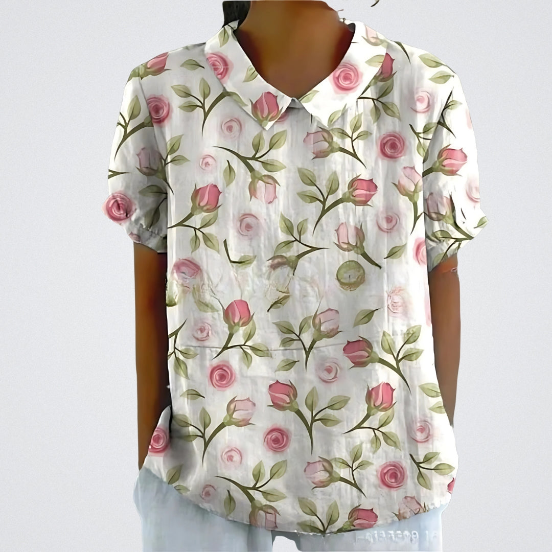 Rebecca | Floral Print Blouse