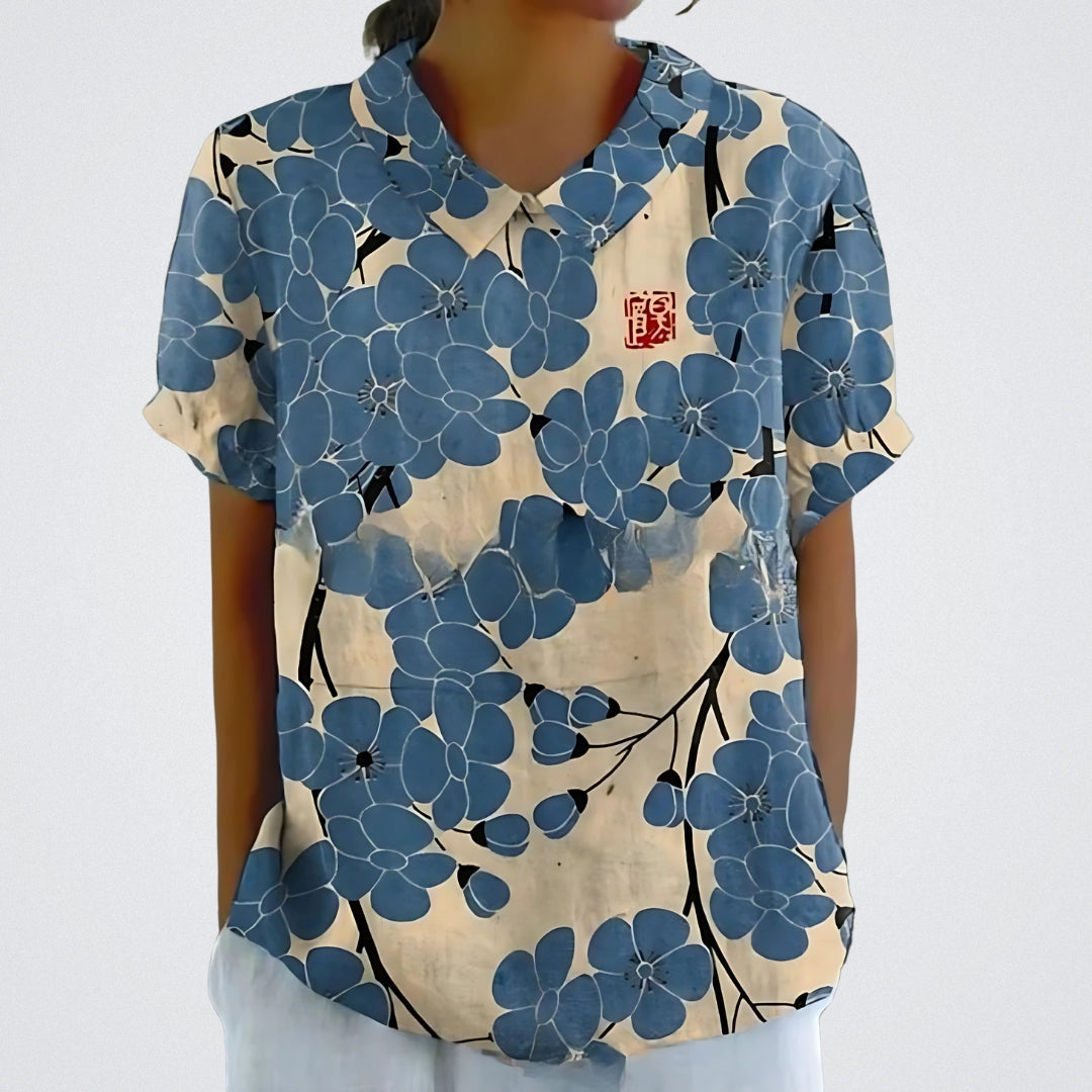 Rebecca | Floral Print Blouse