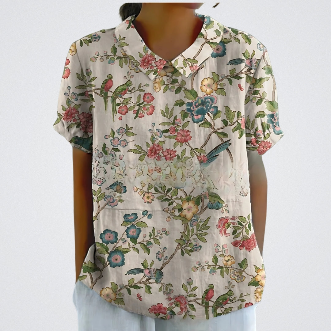 Rebecca | Floral Print Blouse