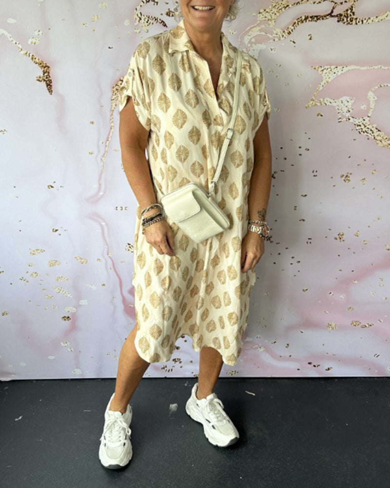 Elodie | Elegant Patterned Dress