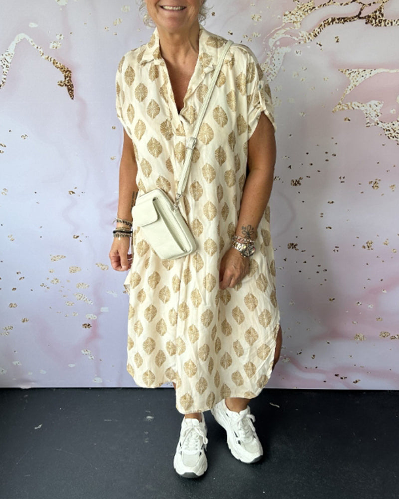Elodie | Elegant Patterned Dress