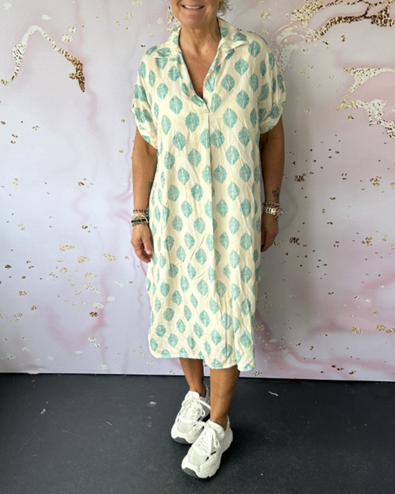 Elodie | Elegant Patterned Dress