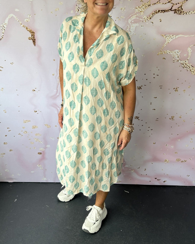 Elodie | Elegant Patterned Dress