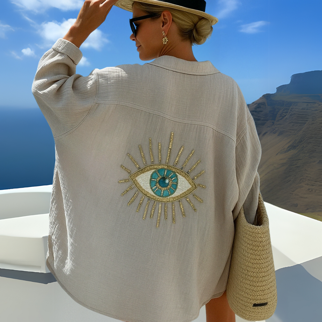 Clara | Ibiza-Inspired Casual Blouse