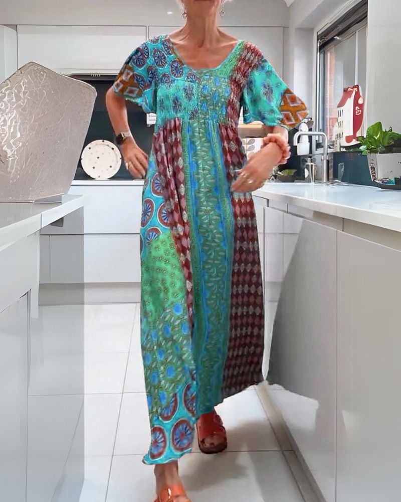 Elise | Vibrant Boho Dress