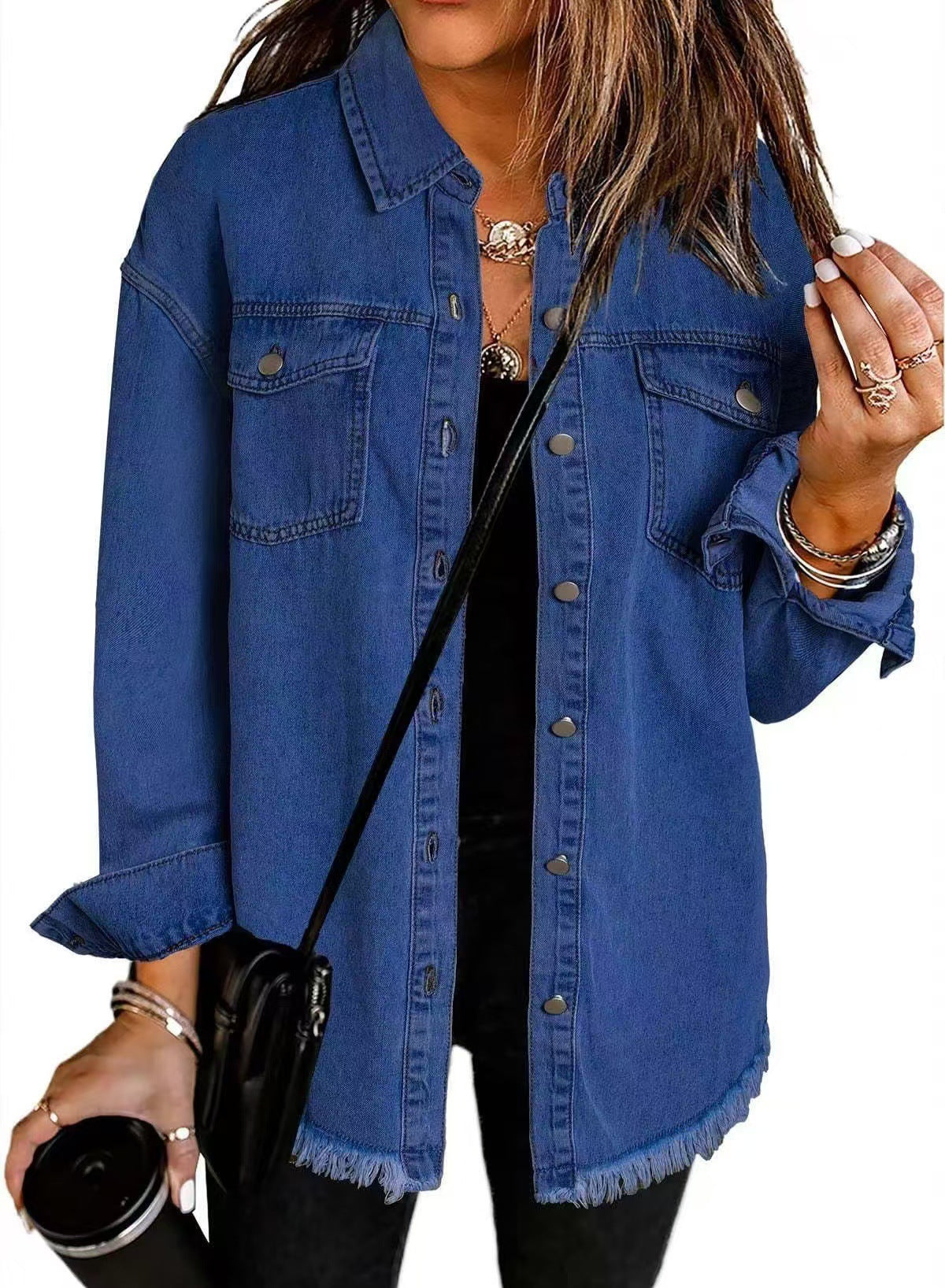 Laura | Comfortable Denim-Inspired Jacket