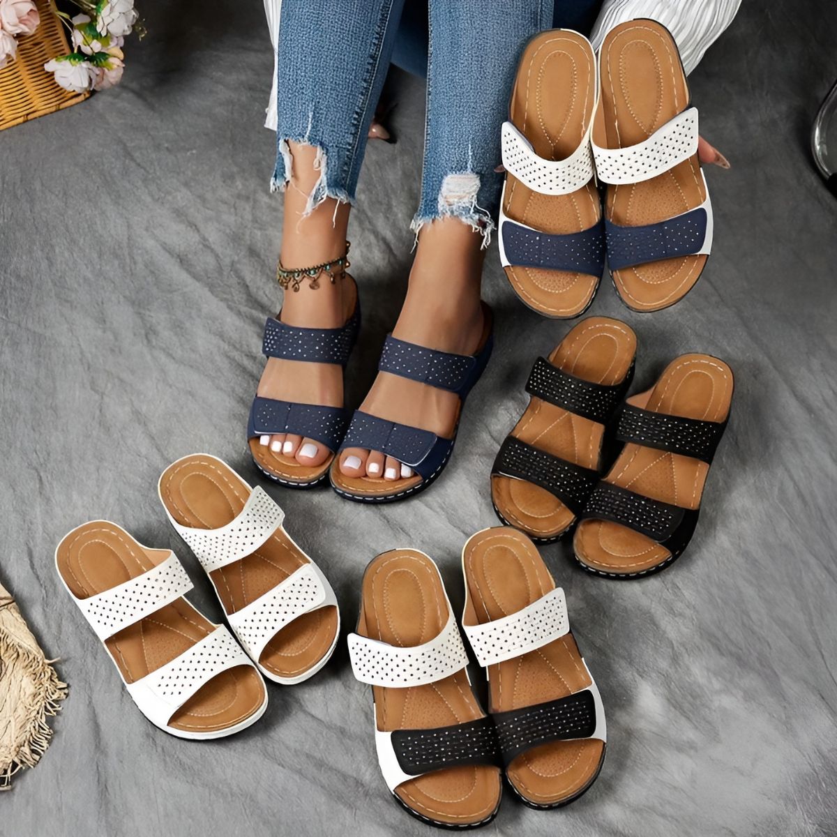 Sabine | Stylish Orthopedic Sandals