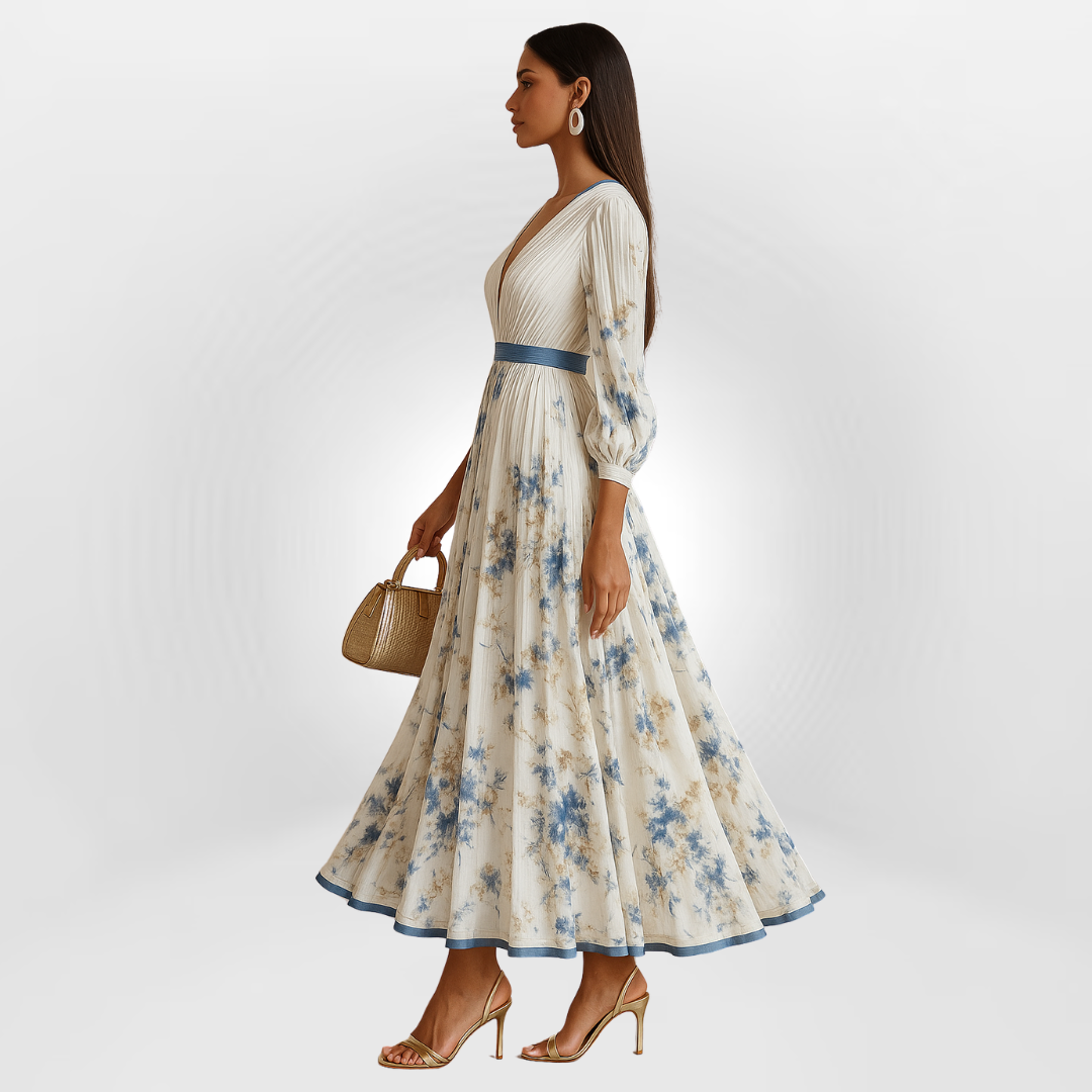Alessia | Elegant Flowing Maxi Dress