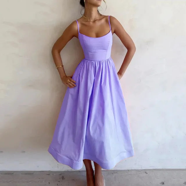 Beatrice | Slip Dress with Spaghetti Straps