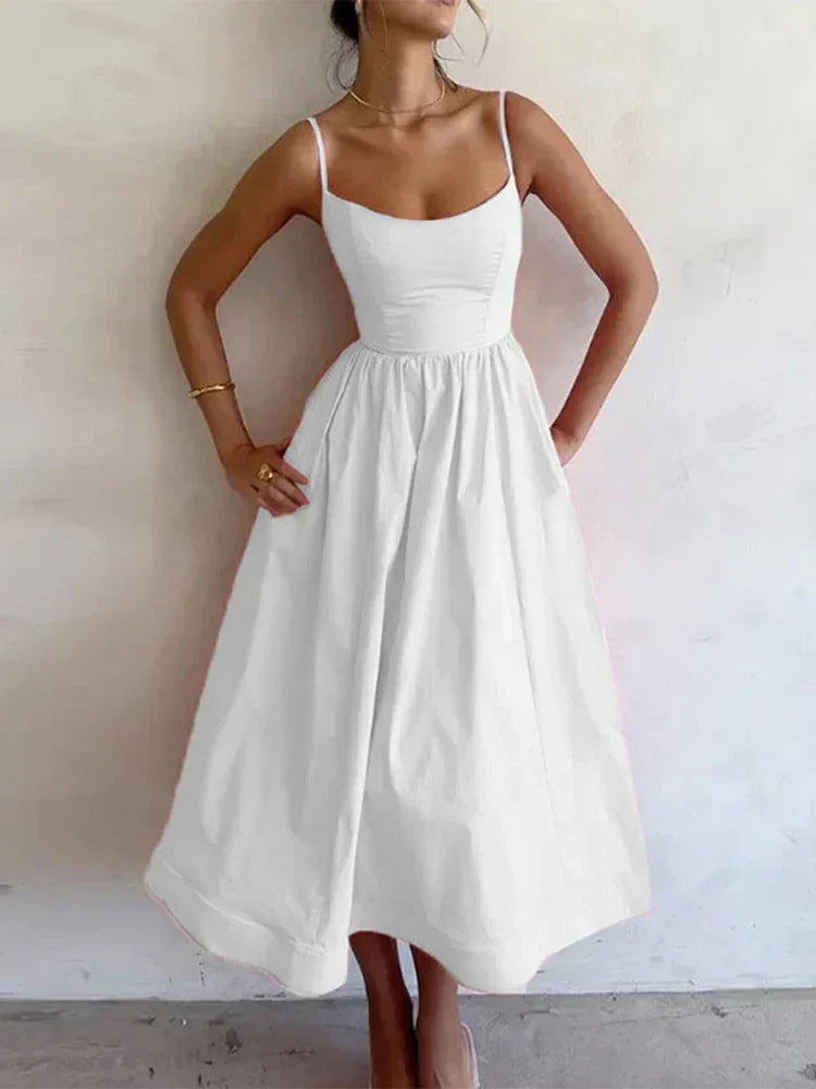 Beatrice | Slip Dress with Spaghetti Straps