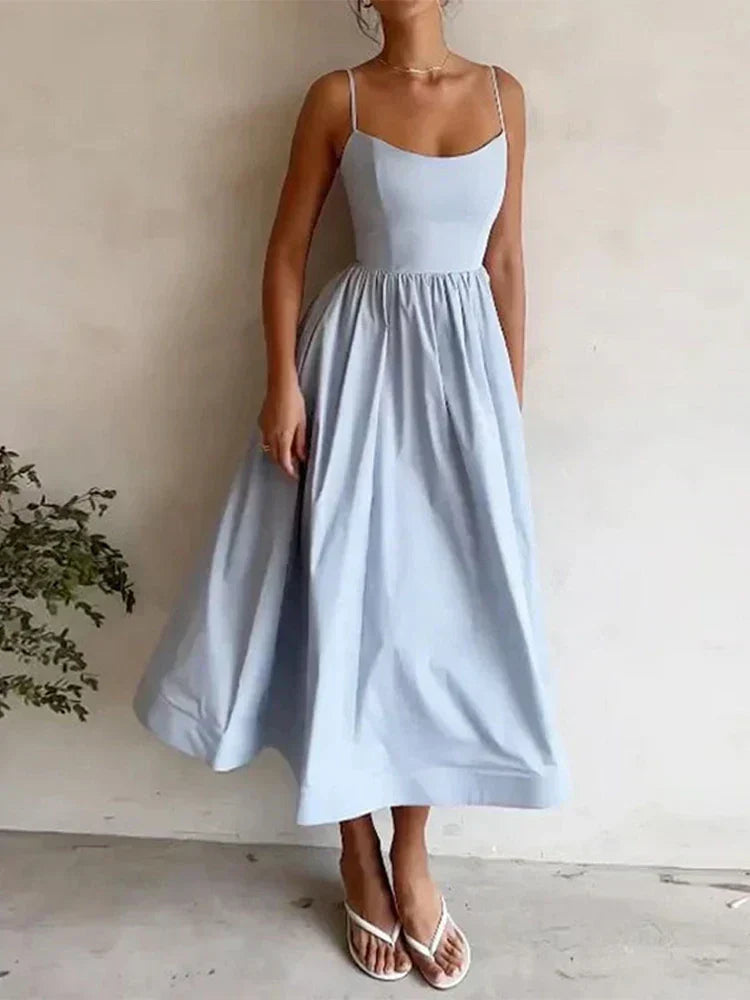Beatrice | Slip Dress with Spaghetti Straps