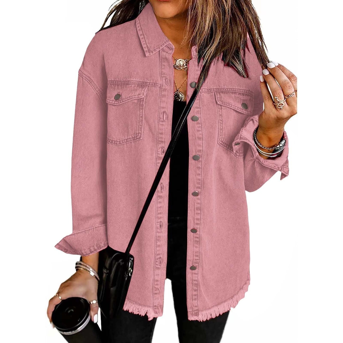 Laura | Comfortable Denim-Inspired Jacket
