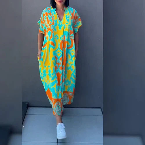 Emilia | Stylish Printed Elegant Dress