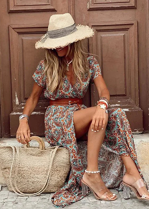 Adelaide | Bohemian Maxi Dress
