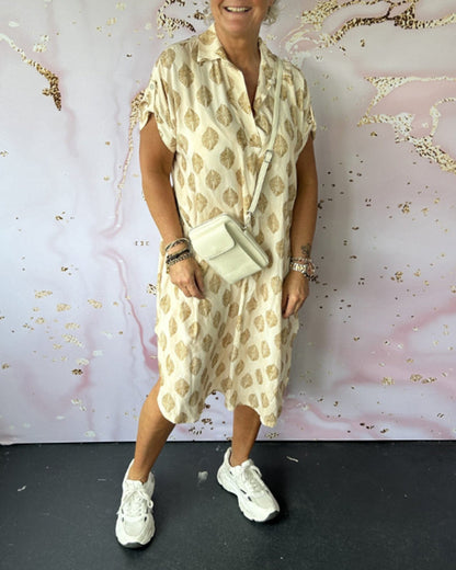 Elodie | Elegant Patterned Dress