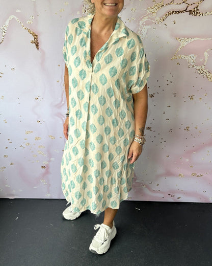 Elodie | Elegant Patterned Dress