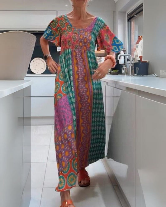 Elise | Vibrant Boho Dress