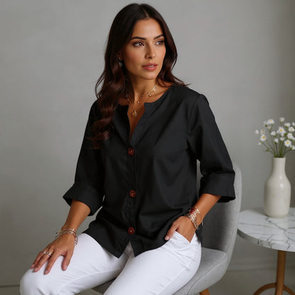 Elari | Breezy Classic Everyday Blouse