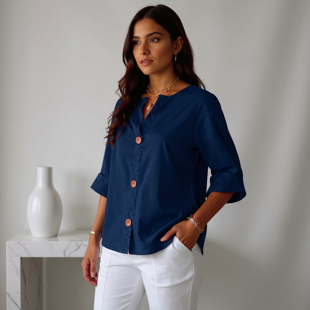 Elari | Breezy Classic Everyday Blouse