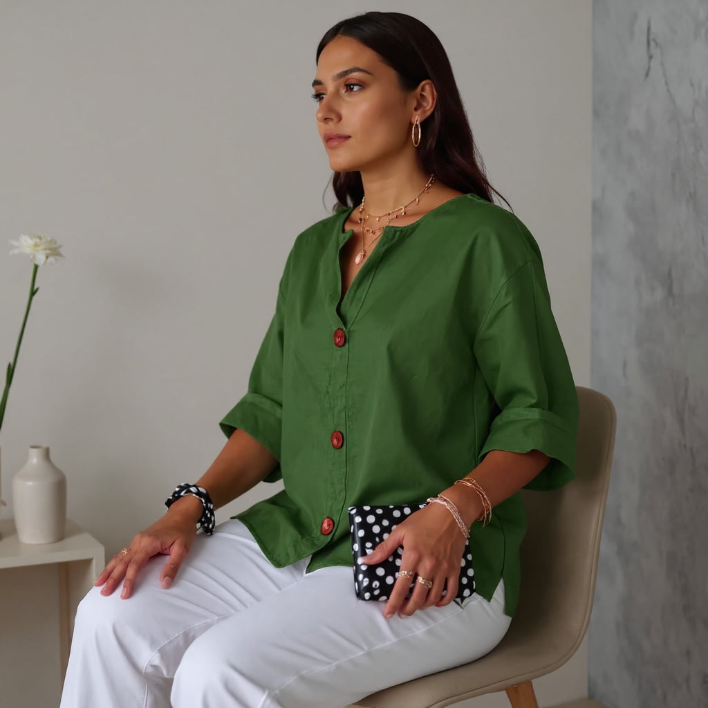 Elari | Breezy Classic Everyday Blouse