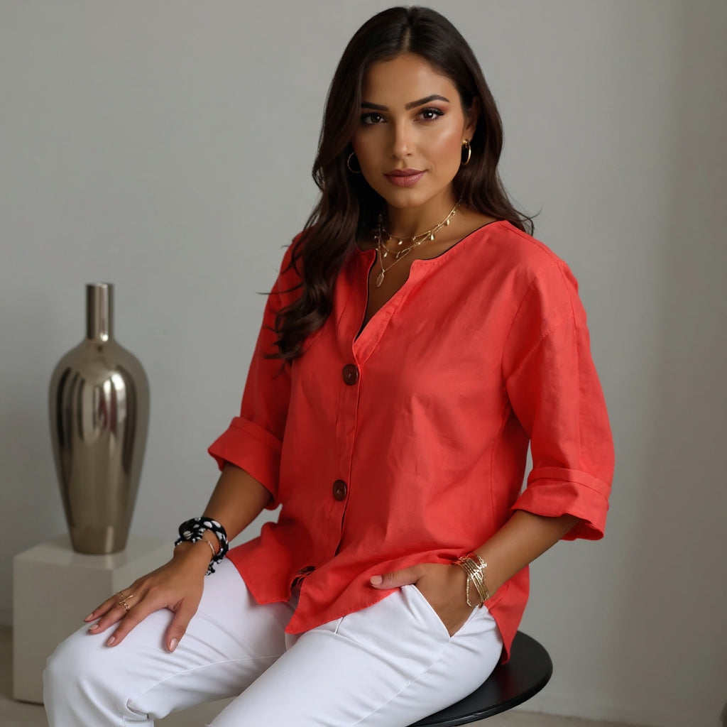 Elari | Breezy Classic Everyday Blouse