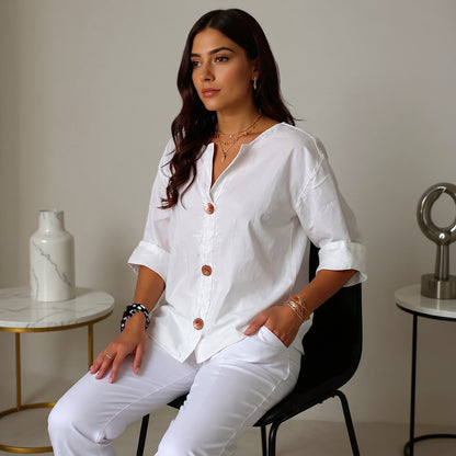 Elari | Breezy Classic Everyday Blouse