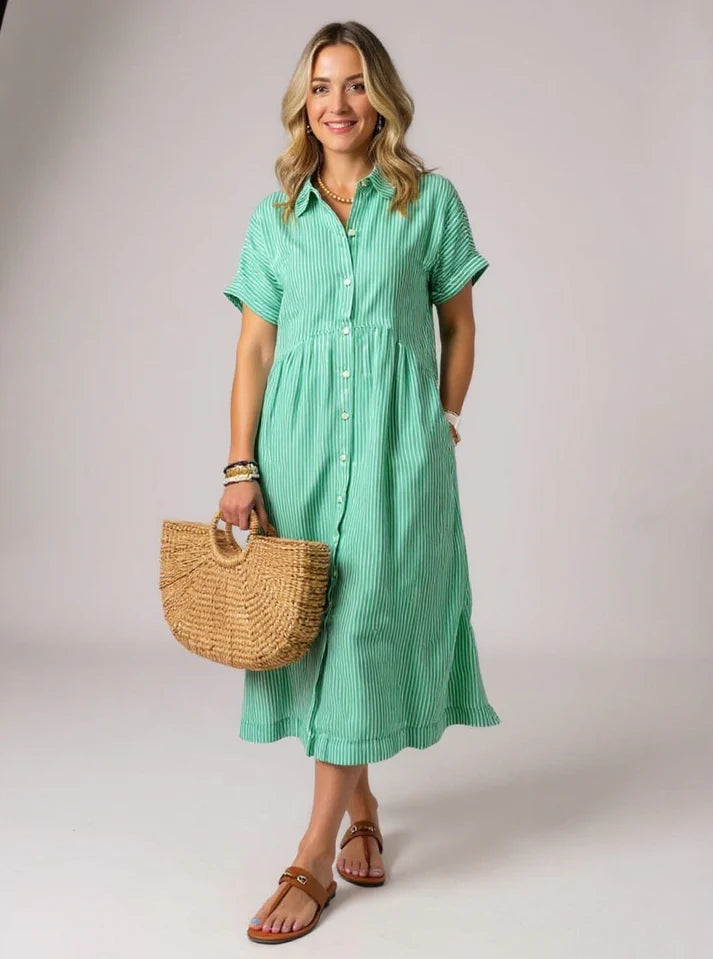 Aurelie | Chic Striped Dress