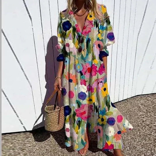 Patricia | Elegant Spring Bohemian Dress