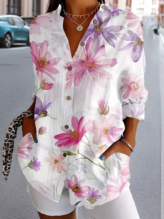 Noémie | Chic Floral Blouse