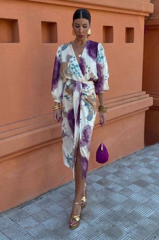 Natalia | Chic Printed Dress