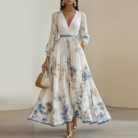 Alessia | Elegant Flowing Maxi Dress