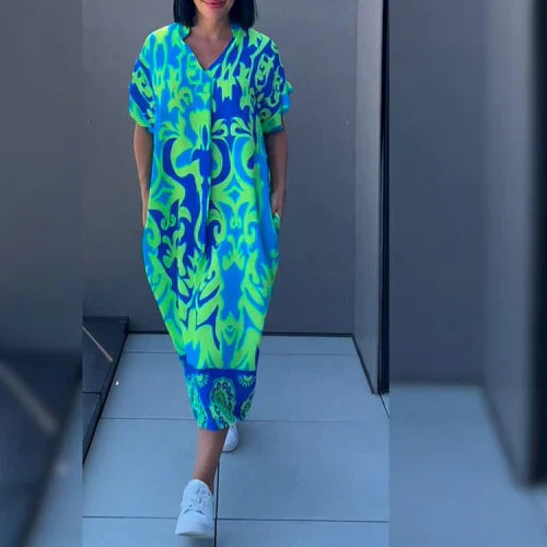 Emilia | Stylish Printed Elegant Dress