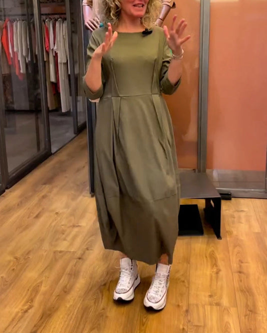 Christina | Chic Dress with Belly Coverage